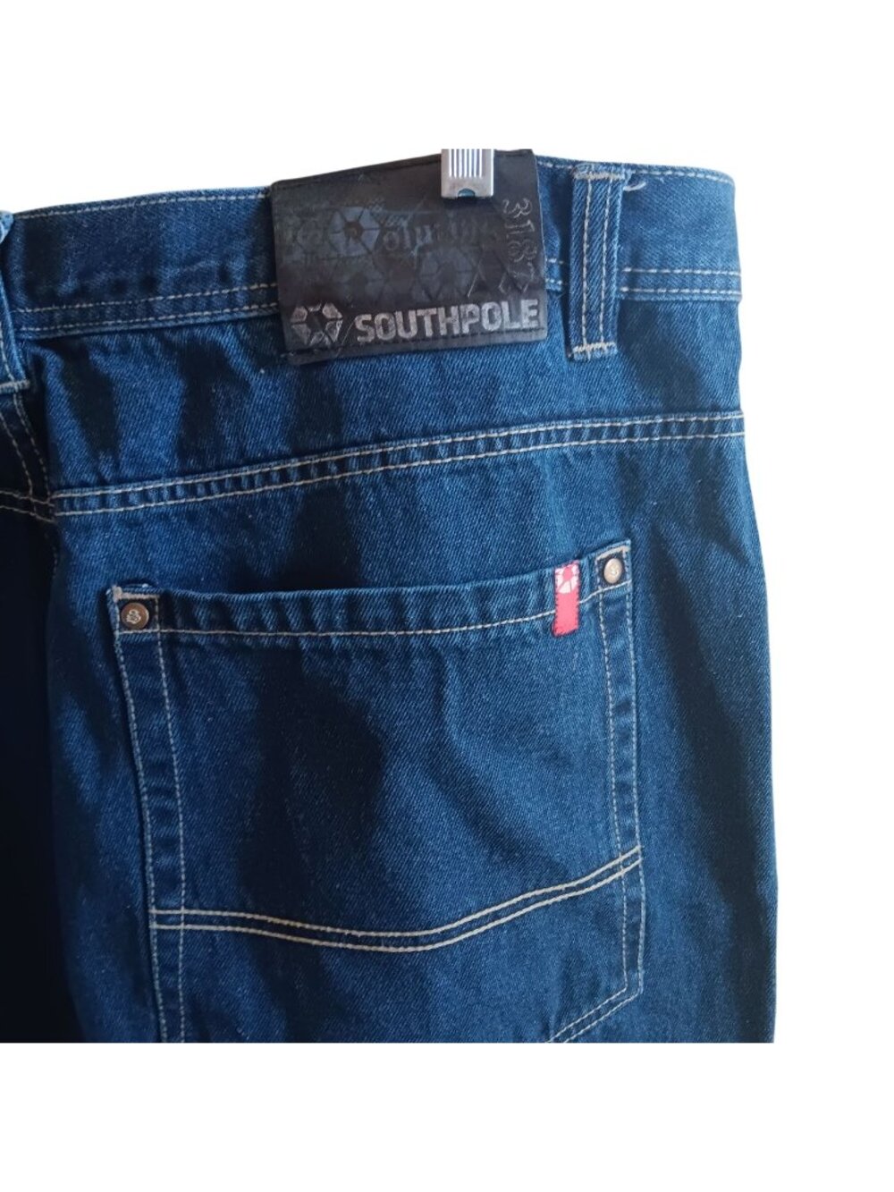 3180 Southpole Vtg Mens Jeans 3180 Baggy sz 48 44x30 Pakistan Red Tab